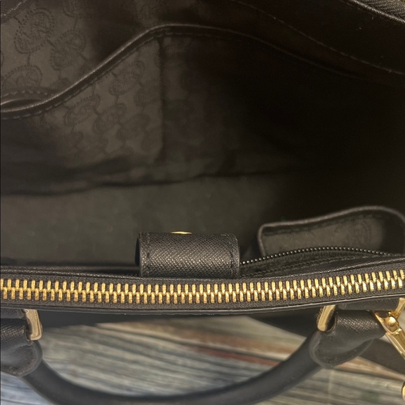 Michael Kors Sheila Large Satchel with Gold Color Accent - Picture 11 of 16